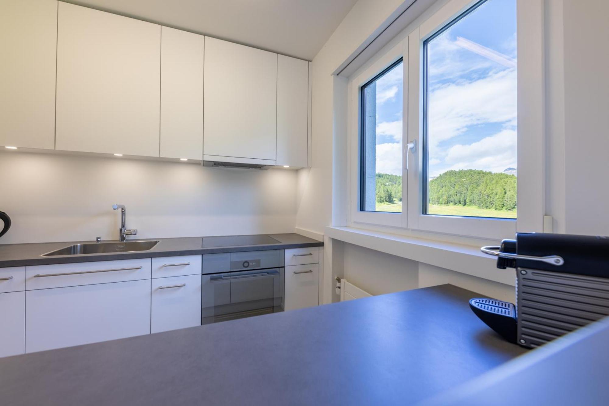 Cosy Apartment Facing Piz Rosatsch 세인트모리츠 외부 사진