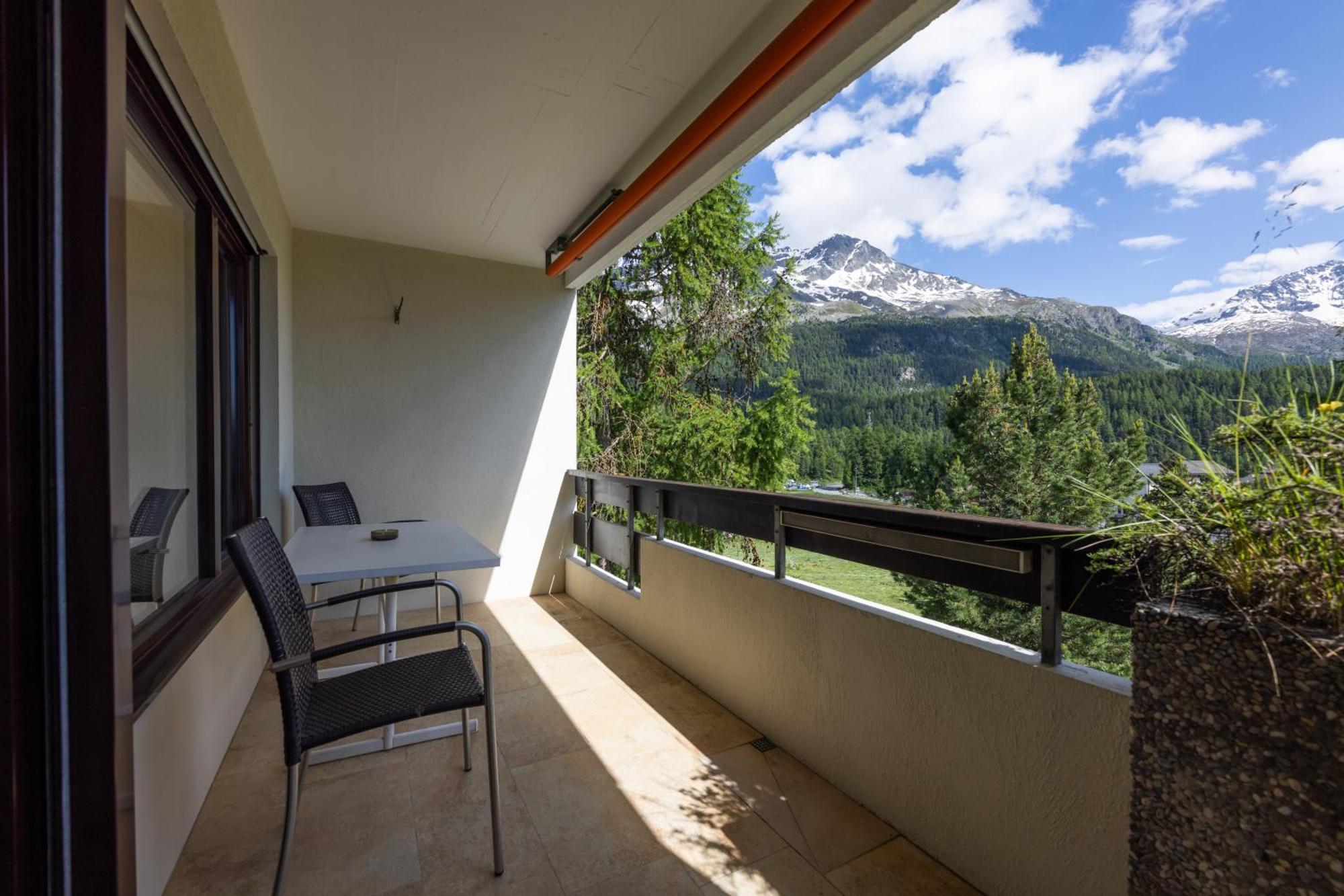 Cosy Apartment Facing Piz Rosatsch 세인트모리츠 외부 사진