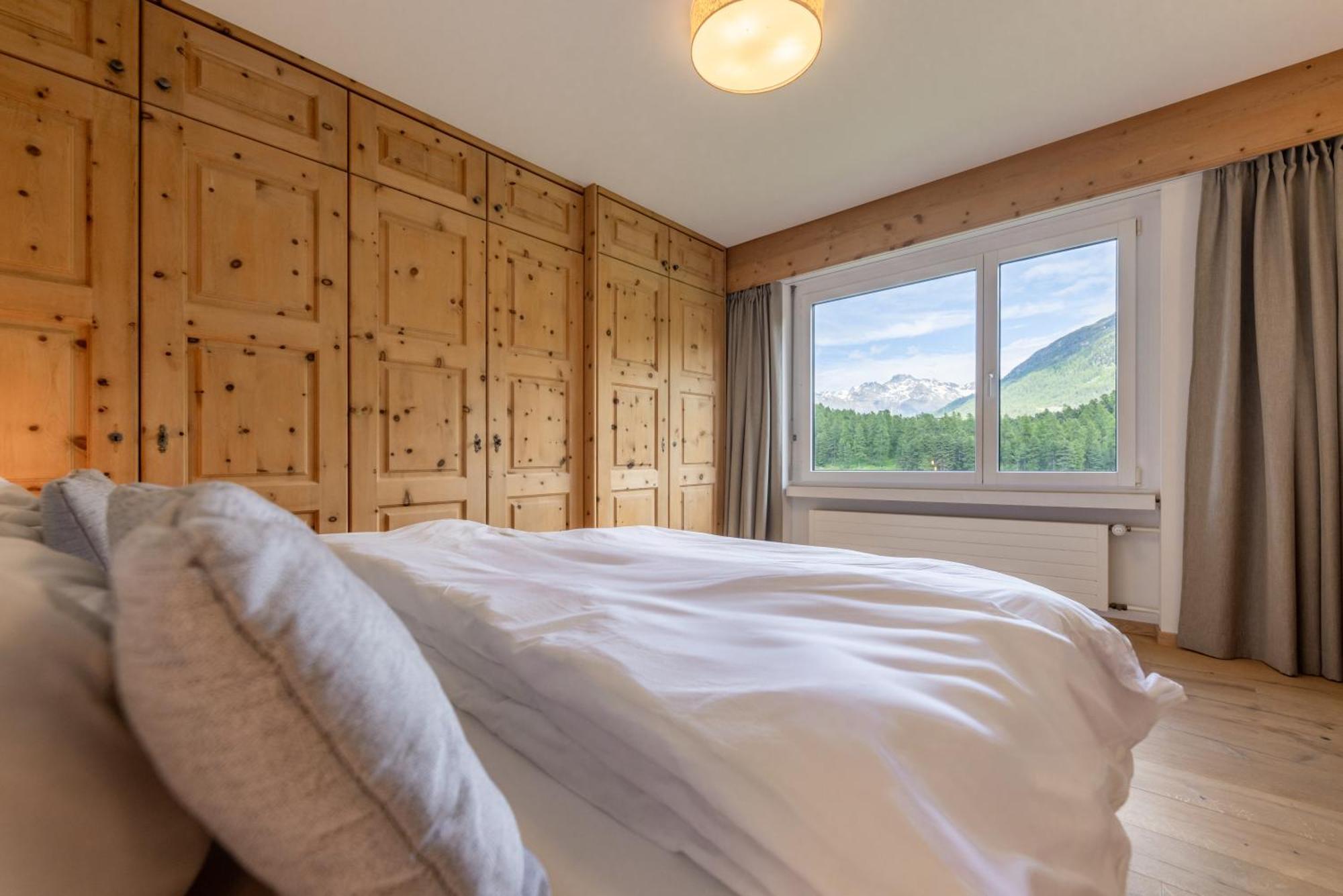 Cosy Apartment Facing Piz Rosatsch 세인트모리츠 외부 사진