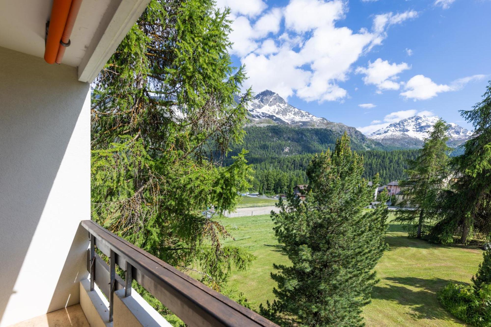 Cosy Apartment Facing Piz Rosatsch 세인트모리츠 외부 사진